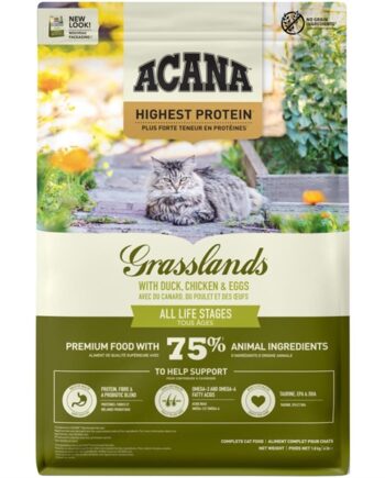Acana Højprotein Kattemad fra Græslande - Kvalitetstilbud!