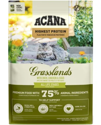 Acana Kattemad – Høj Protein Grasslands 2 kg til katte