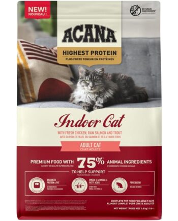 Acana Højprotein Kattemad til Indendørsbrug 2kg - Kvalitet!