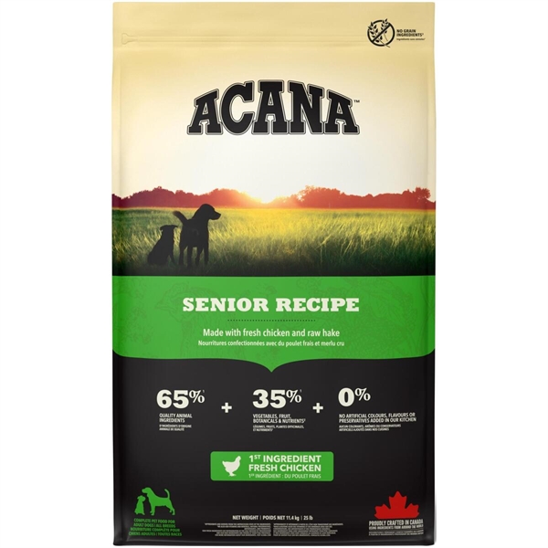 Acana Senior Hundefoder - Sund kost til ældre hunde 2 kg