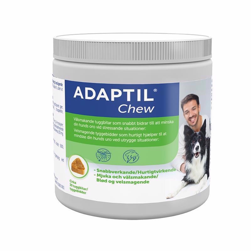 Adaptil Beroligende Tyggebidder til Stressede Hunde - 30 Stk