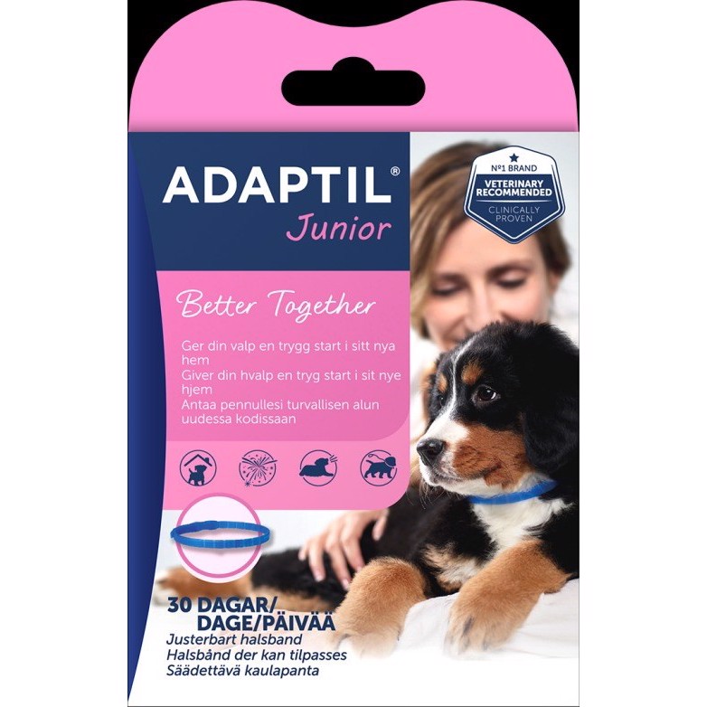 Adaptil Junior Halsbånd til Hvalpe – Beroligende Tryghed