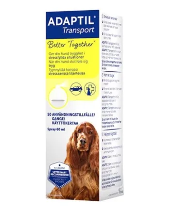 Adaptil Transport Spray til Hunde – Beroligende 60 ml