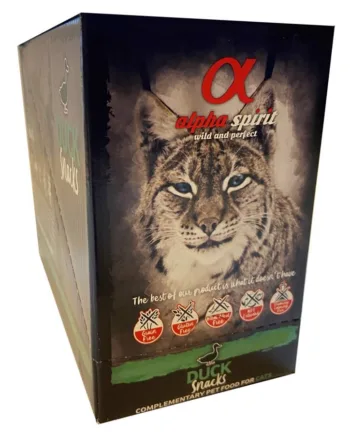 Alpha Spirit Katte Snacks med And - Lækre Godbidder til Katte