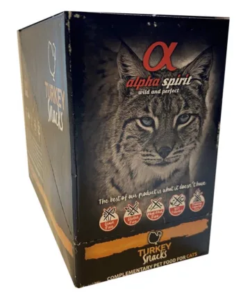 Alpha Spirit Katte Snack med Kalkun - Sund Forkælelse 35g