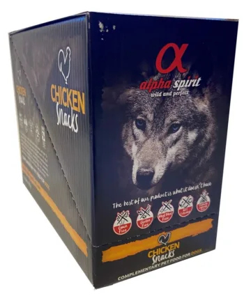 Alpha Spirit Kylling Snacks - 16 x 35g Storkøb Tilbud!