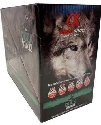Alpha Spirit Semi Fugtige Hundesnacks – 16 x 35g Belønning