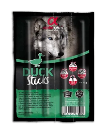Alpha Spirit Andepinde – Træningssnacks til Hunde, 16 stk.