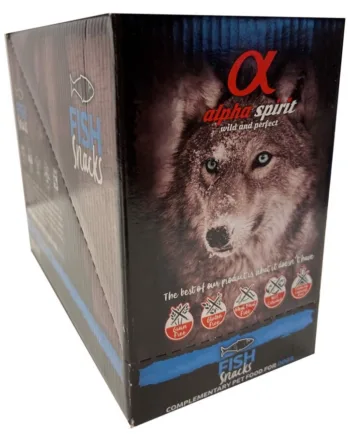 Alpha Spirit Fiskesnack 35g – Ideel til hundetræning!