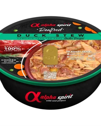 Lækkert hundefoder med and – Alpha Spirit 280g!