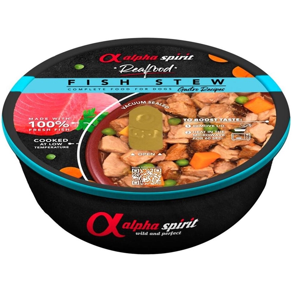 Alpha Spirit Tunefoder med Grøntsager 280g – Sund Hundemad