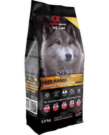 Alpha Spirit Semi Moist Fjerkræ Hundefoder - Sund Hundemad!