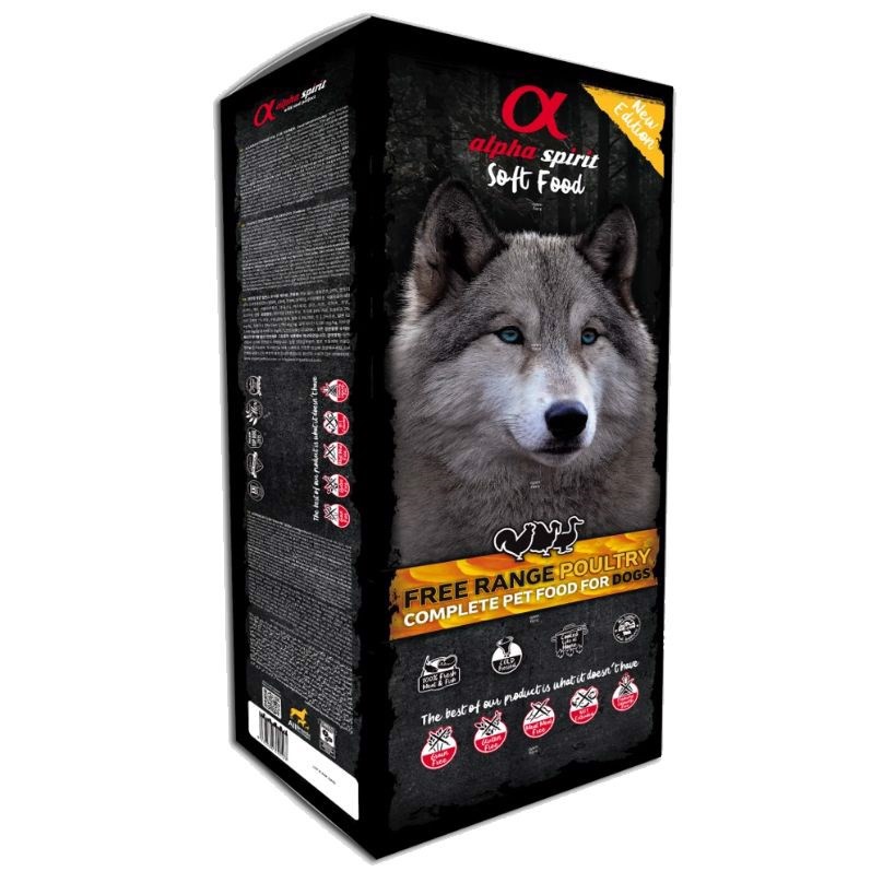 Alpha Spirit Fjerkræ Hundefoder – Kornfrit 200g Tilbud!