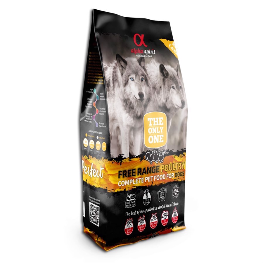 Alpha Spirit Hundefoder Kylling 12 Kg - Fantastisk Tilbud!
