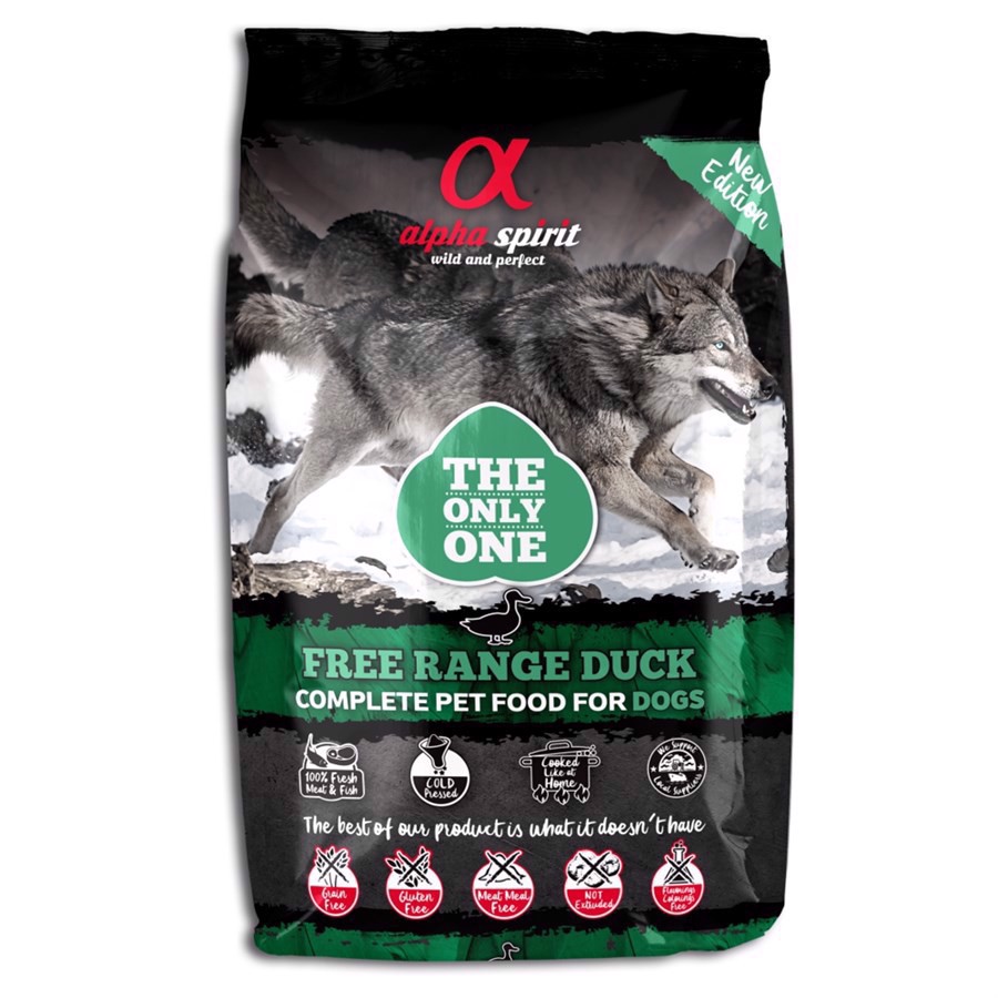 Alpha Spirit Hundefoder med And, Kalkun & Kylling 1 Kg