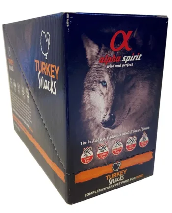 Alpha Spirit Kalkun Træningsgodbidder - 16 x 35g Pakke