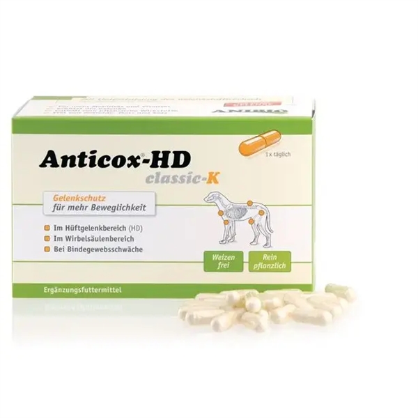 Anibio Anticox-hd Kapsler til Hunde – 140 Stk Sundhedsboost!