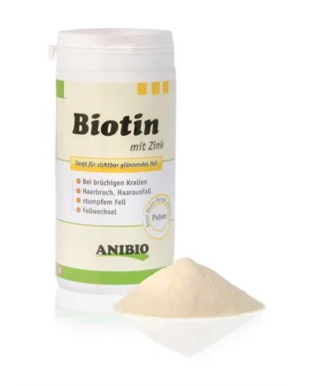 Anibio Biotin Zink til Hunde - Forbedr pels og hudsundhed