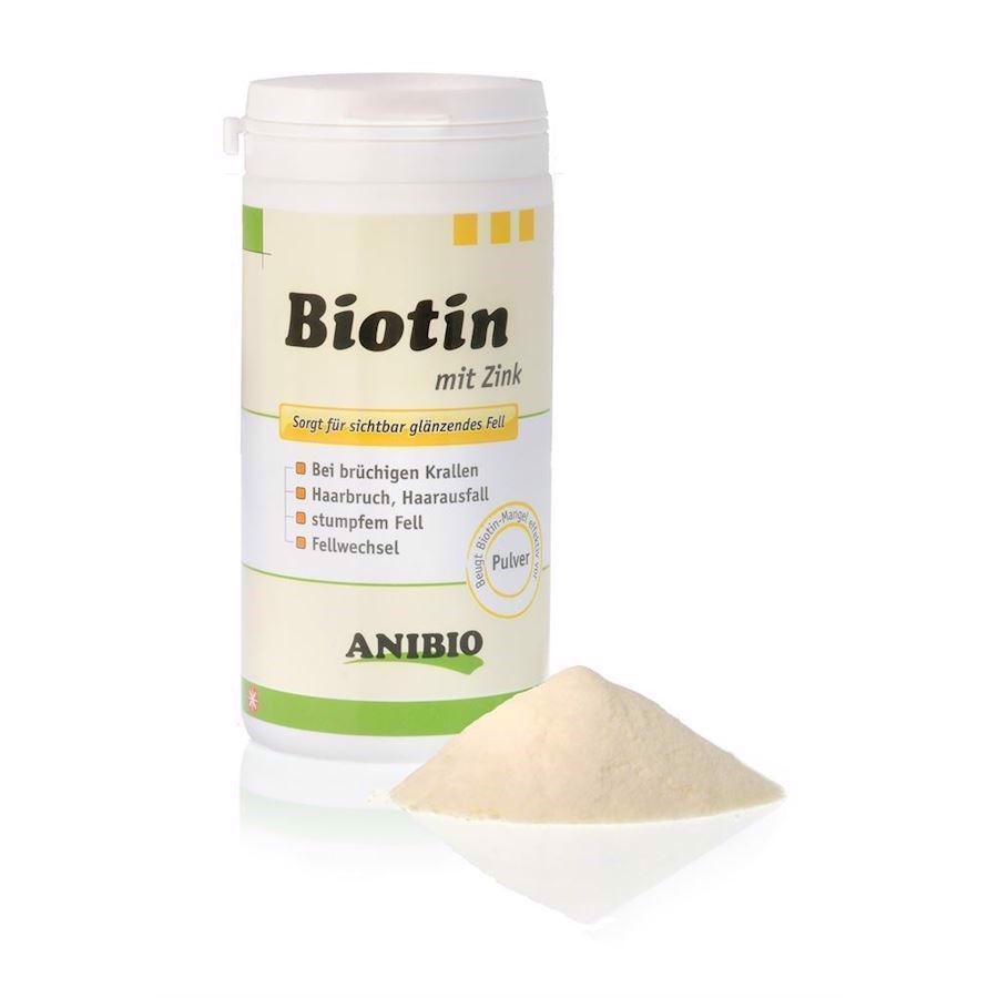 Anibio Biotin Zink til Hunde - Forbedr pels og hudsundhed