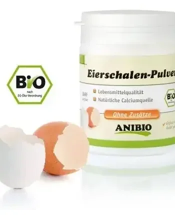 Anibio Calcium Æggeskal Pulver – Naturligt Kosttilskud 320g