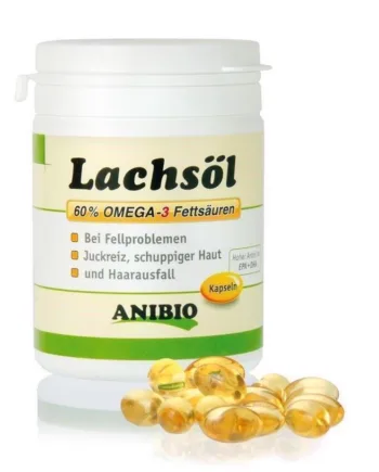 Anibio Lakseolie Kapsler til Hunde - Sundhed og Velvære!