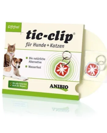 Anibio Tic-clip til hunde og katte – Naturlig beskyttelse
