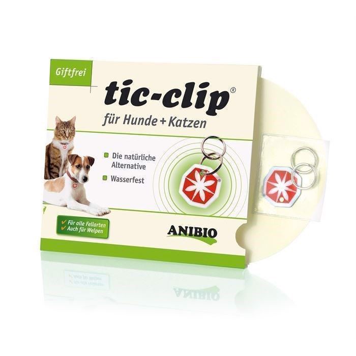 Anibio Tic-clip til hunde og katte – Naturlig beskyttelse