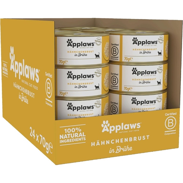 Applaws Kat Dåsemad med Kylling – 24 x 156g Tilbud!