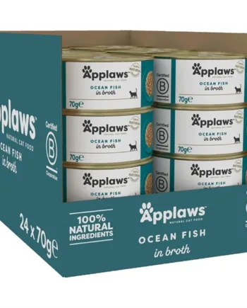 Applaws Kat Dåsemad med Havfisk - 24 x 70g, Kvalitet!
