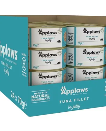 Applaws Kattefoder med Tunfilet i Gelé - 24 x 70g Tilbud