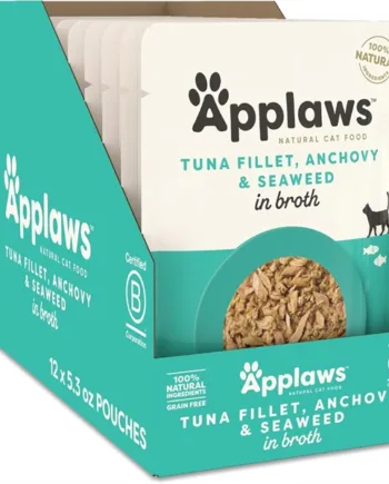 Applaws Kattepouch med Tun og Ansjos – 12 Stk Tilbud!