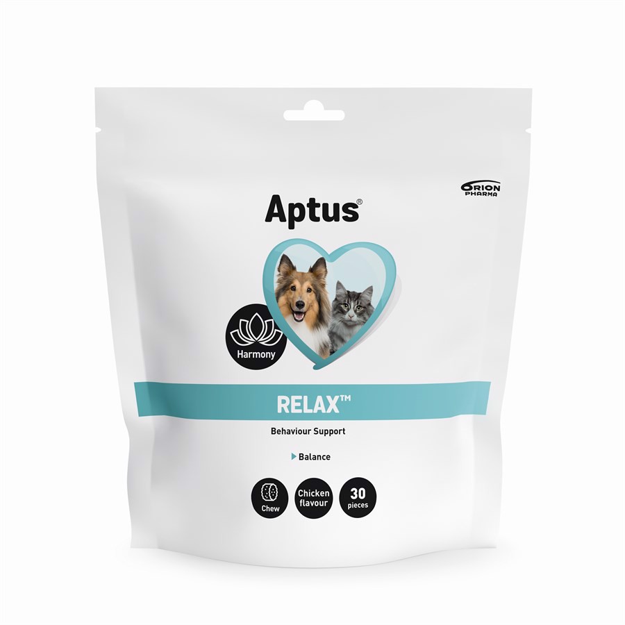 Aptus Relax Tyggetabletter til Beroligelse af Dyr - 30 Stk