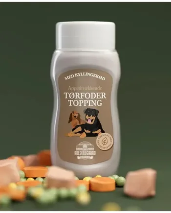Avlskovgaard Kylling Tørfoder Topping 300ml - Naturlig Smag