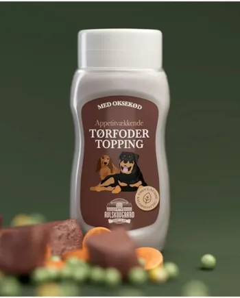 Avlskovgaard Okse Tørfoder Topping – 300 ml Tilbud!