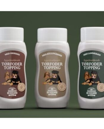Avlskovgaard Tørfoder Topping – Naturlige Smagsvarianter til Hunde