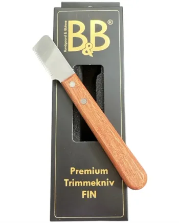 Premium Trimmekniv til Hunde – Ideel til Finish Trim