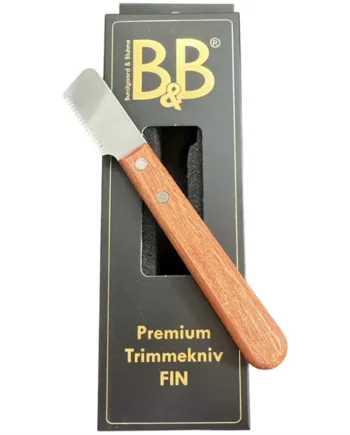 Premium Trimmekniv til Hunde - Effektiv Pelspleje Værktøj