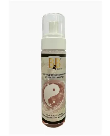 B B Vandfri Shampoo Deluxe 200 Ml – Ideel til Hundepels
