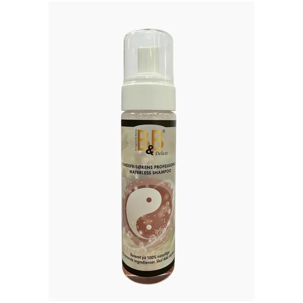 B B Vandfri Shampoo Deluxe 200 Ml – Ideel til Hundepels