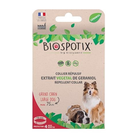 Biospotix Naturligt Loppehalsbånd til Hund – Effektiv Beskyttelse
