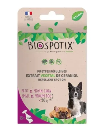 Biospotix Naturlige Pipetter til Hunde – Effektiv Loppebeskyttelse