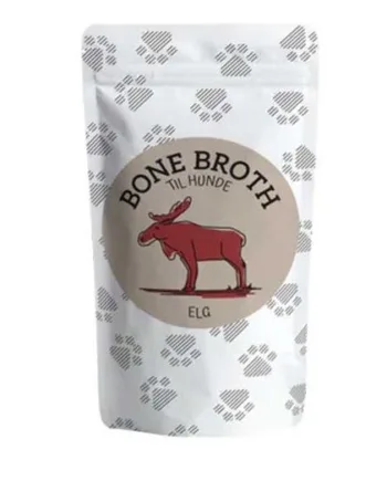 Elgbone Bouillon 100 Ml – Naturlig Kollagen til Hunde