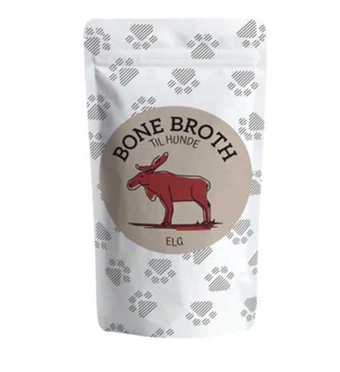 Elgbone Bouillon 100 Ml – Naturlig Kollagen til Hunde