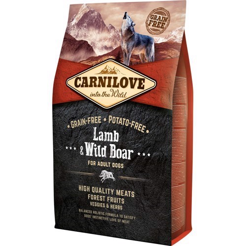 Carnilove Hundefoder med Lam og Vildsvin - 1 kg Kvalitet