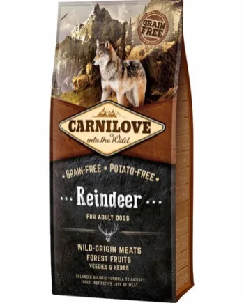 Carnilove Hundefoder med Rensdyr 12 Kg - Fantastisk Tilbud!