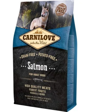 Carnilove Kornfri Hundemad med Laks – Sund Foder til Hunde