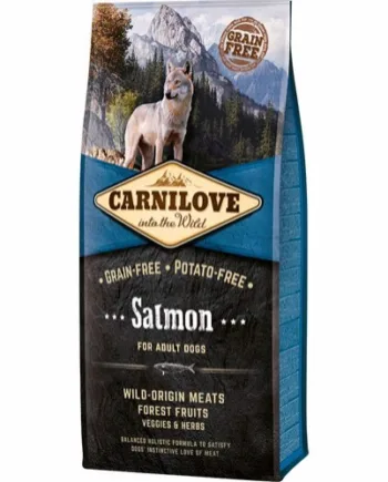 Carnilove Hundefoder med Laks 12 kg - Fantastisk tilbud!
