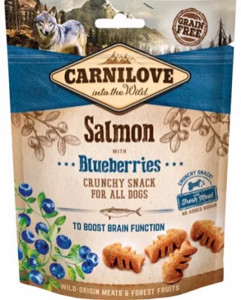 Carnilove Laks Hundegodbidder – Sprøde Snacks 200g