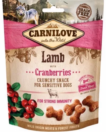 Carnilove Crunchy Snack med Lam - Sund Hundegodbid 200g
