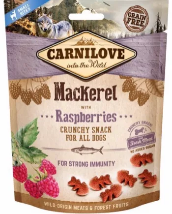 Carnilove Crunchy Snack med Makrel 200g – Sund Hundegodbid